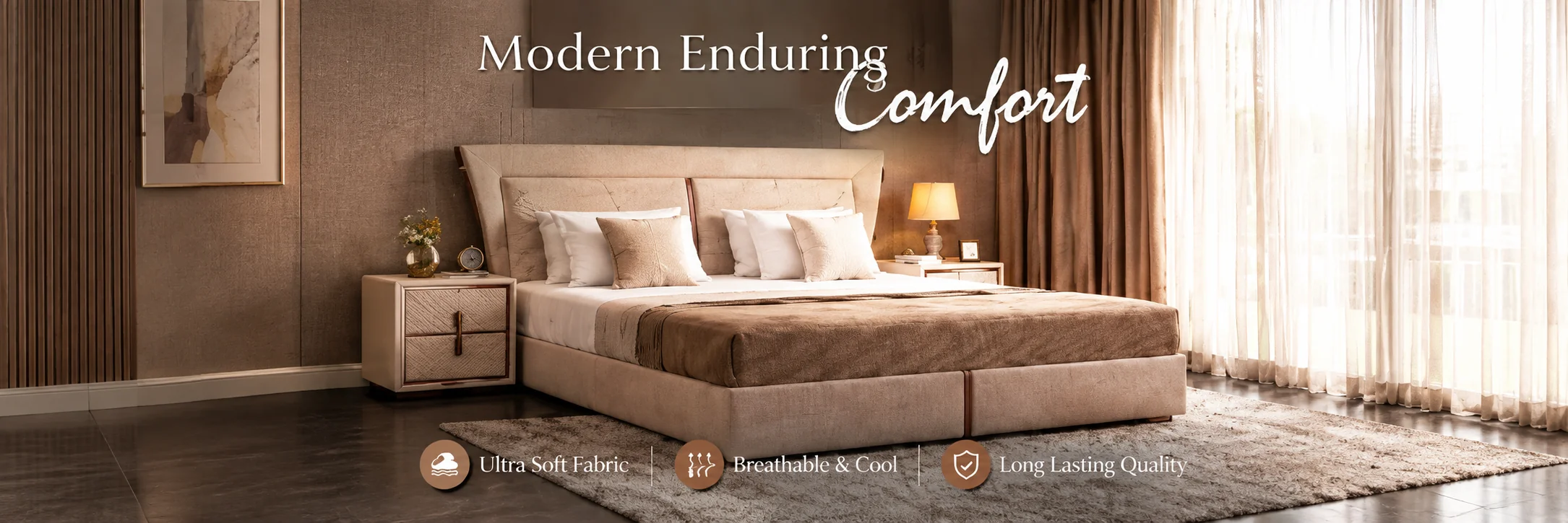 Modern Enduring Comfort - Master Bedroom Suite Collection